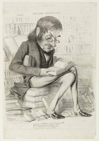 B. Roubaud - Portrait de C. Nodier