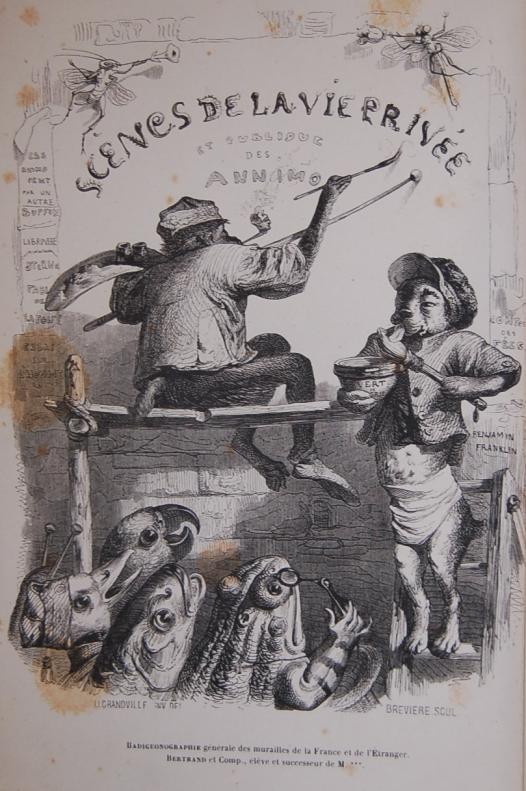 Page de titre illustrée